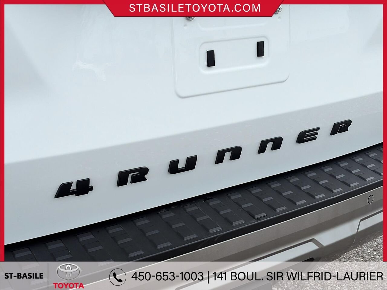 2026 TOYOTA 4RUNNER HYBRID White Saint-Basile-le-Grand - photo #4