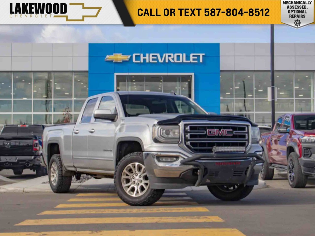 2018 GMC Sierra 1500 4WD Double Cab 143.5 SLE Grey Sherwood Park - photo #0