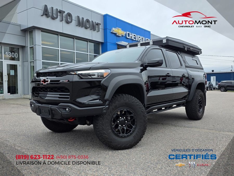 Chevrolet Colorado ZR2 Bison Alu-Cab Overland AEV 2025 Noir