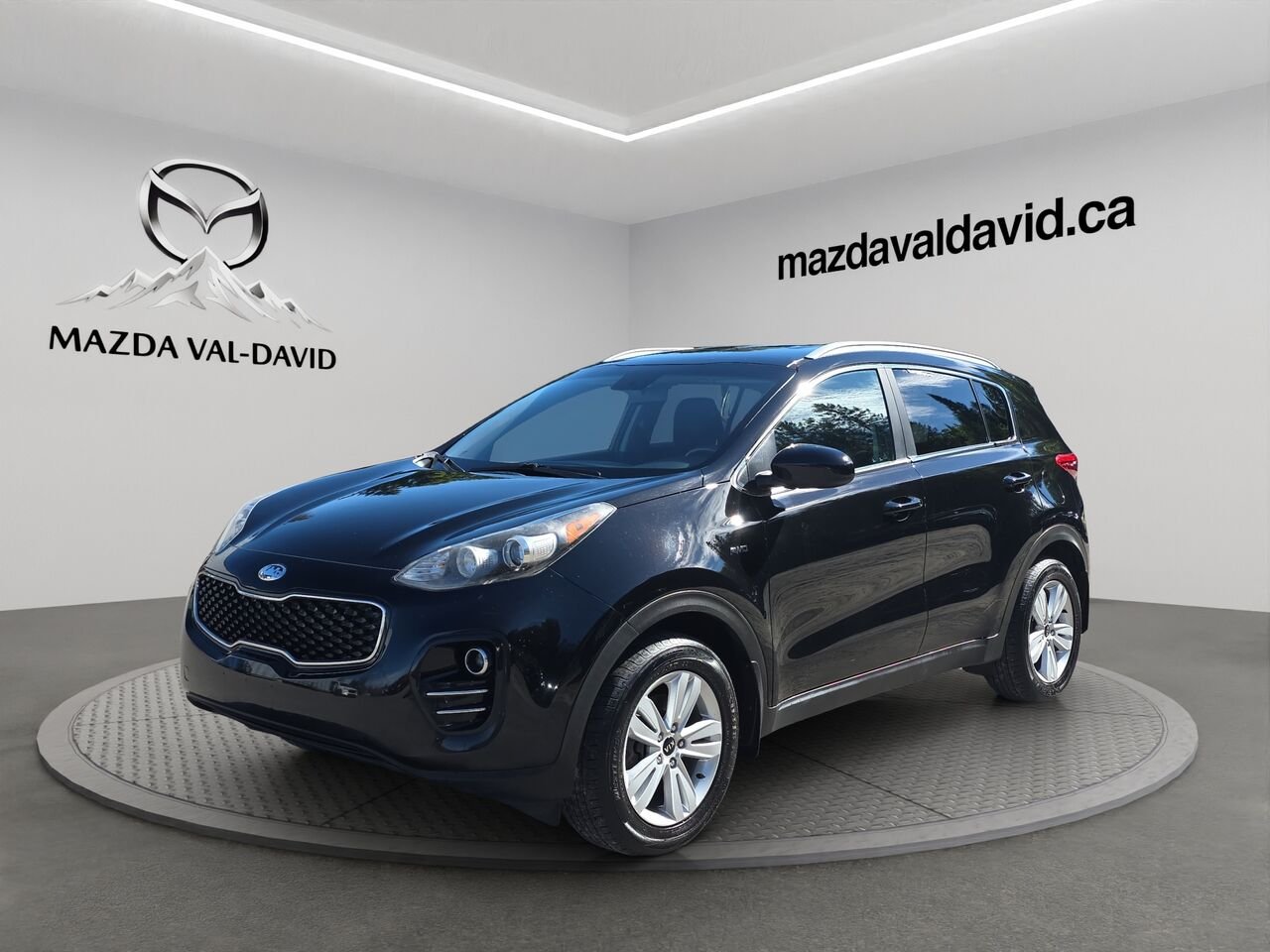 2017 Kia Sportage LX 4 portes TI, écran tactile, commande audio au volant, cruise control Blue Val-David - photo #0