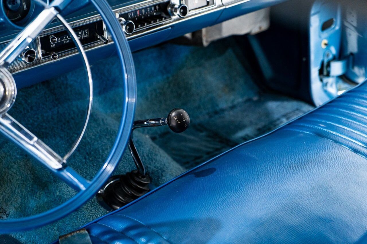 1963 Ford Galaxie 500 *PRIX EN USD* 406 Cu In TriPower 4-Speed Convertible Blue Montreal - photo #31