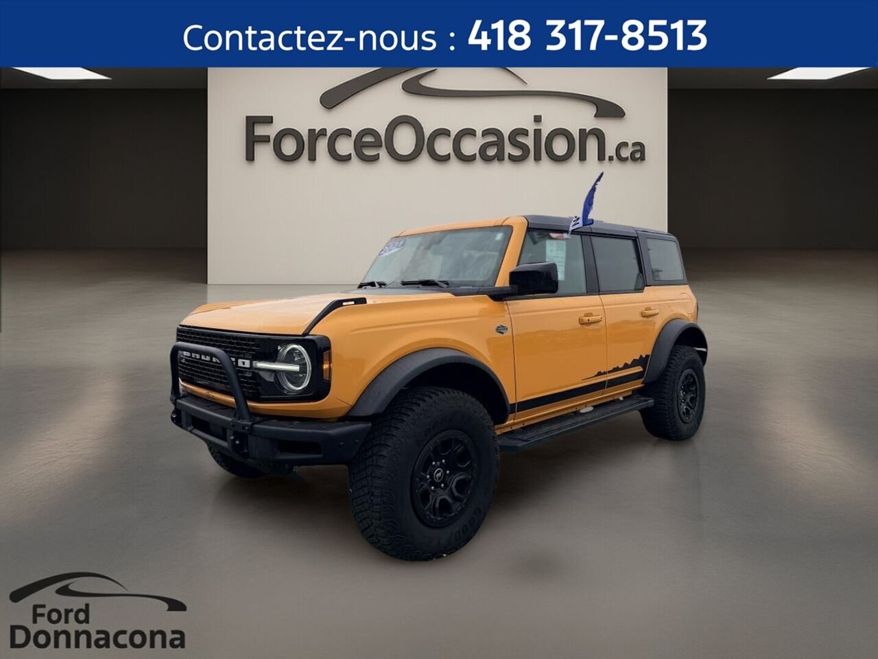Ford Bronco 2021 Jaune Donnacona - photo #0
