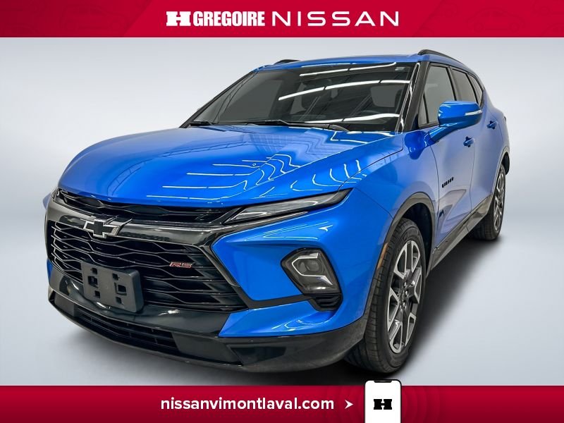 Chevrolet Blazer RS AWD CUIR CARPLAY ANDROID AUTO 2024 Bleu
