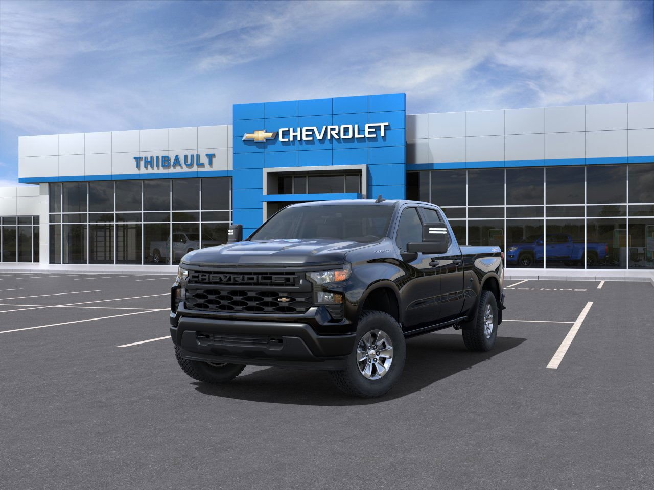 2025 Chevrolet Silverado 1500 Camion de travail Black Saint-Eustache - photo #7
