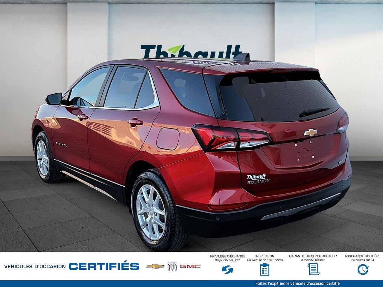 2024 CHEVROLET EQUINOX Traction intégrale, 4 portes LT Red Montmagny - photo #3