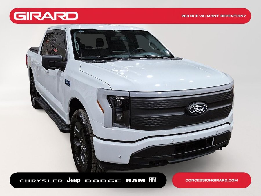 2025 Ford F-150 LIGHTNING FLASH White