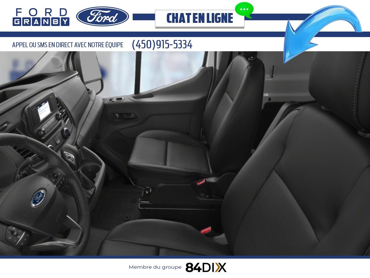 2025 Ford Transit Cargo Van Oxford White Granby - photo #6