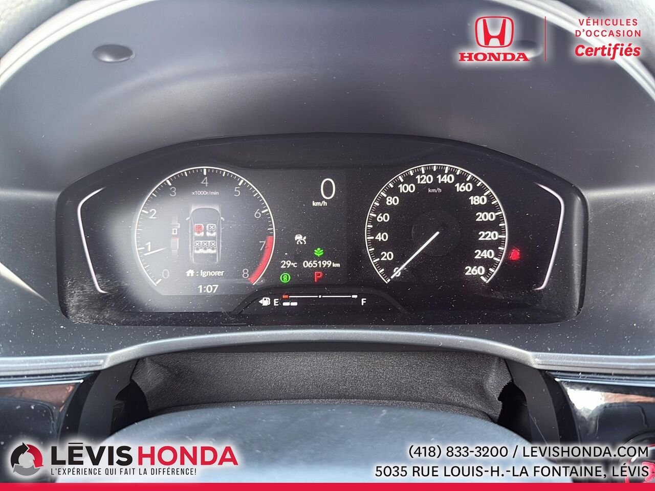 Honda Civic LX LX CVT 2023 Blanc Lévis - photo #23