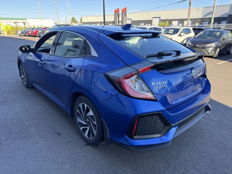 Honda Civic Hayon LX, Régulateur de vitesse 2017 Bleu