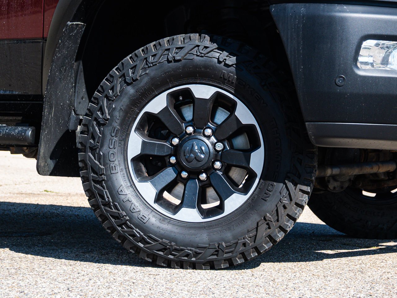 2018 Ram 2500 Power Wagon 4x4 Crew Cab 6'4 Box Red Sherwood Park - photo #4