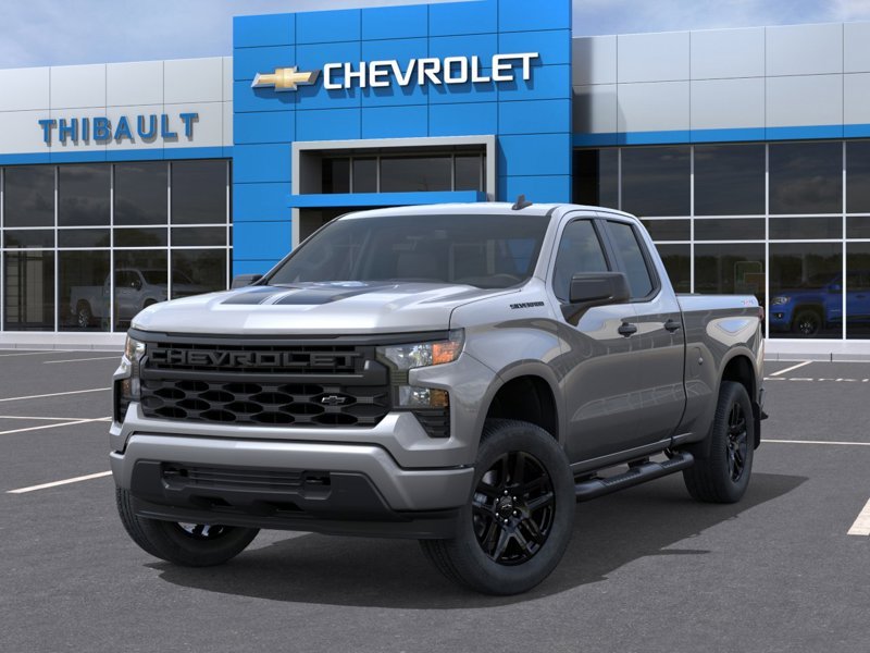 2026 CHEVROLET SILVERADO 1500 Custom cabine double 4RM 147 po Grey Sherbrooke - photo #5