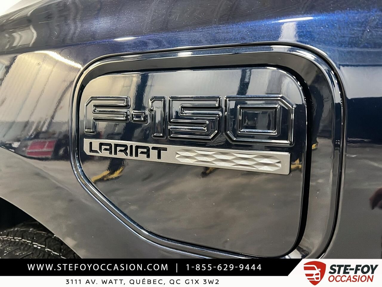 2023 Ford F-150 Lightning GROUPE 510 A, standard range Blue Québec - photo #5