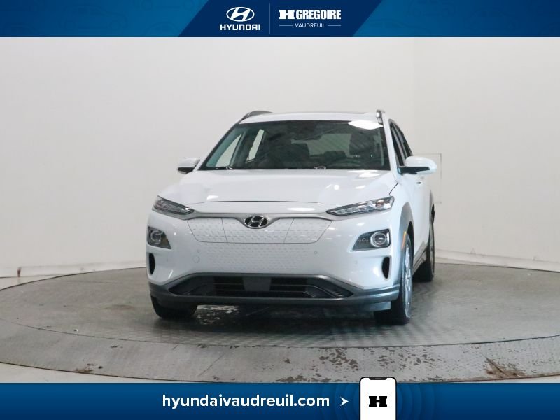 2021 Hyundai Kona White Vaudreuil-Dorion - photo #4