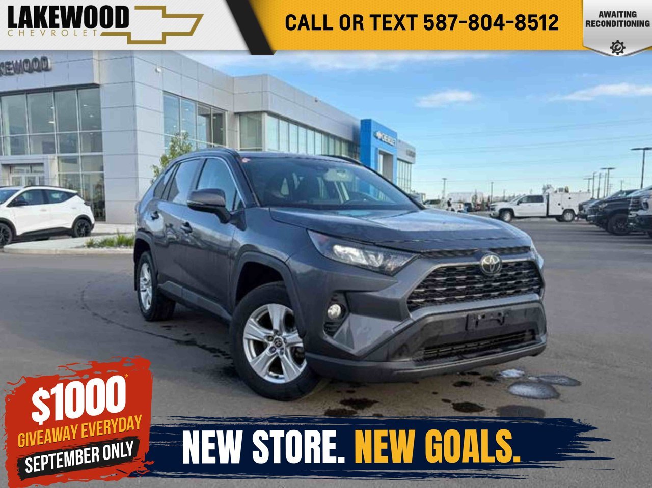 2021 Toyota RAV4 XLE AWD Grey Sherwood Park - photo #0