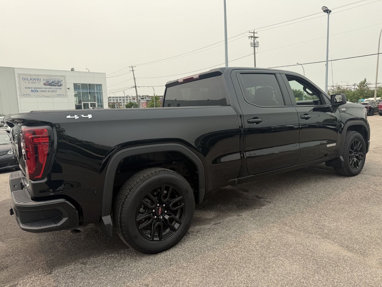 2025 GMC SIERRA K1500 ELEVATION Elevation cabine multiplace 4RM 157 po Black Gatineau - photo #12
