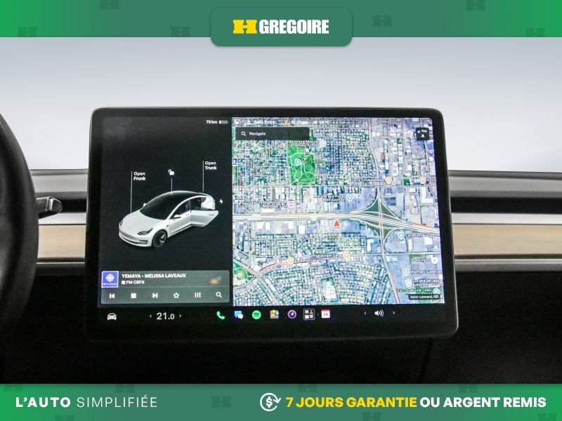 2021 Tesla Model 3 White Saint-Eustache - photo #21