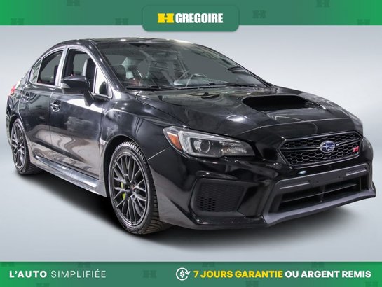 2019 Subaru WRX STI AWD A/C MAGS CUIR CAM RECUL BLUETOOTH Black