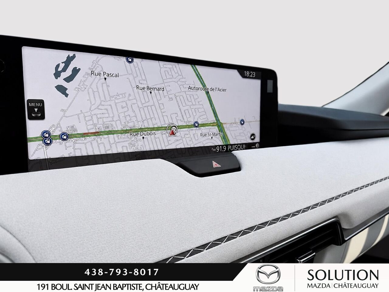 Mazda CX-90 MHEV JAMAIS ACCIDENTÉ /7 PASSAGERS /APPLE CARPLAY ET ANDROID AUTO 2024 Rouge Châteauguay - photo #14