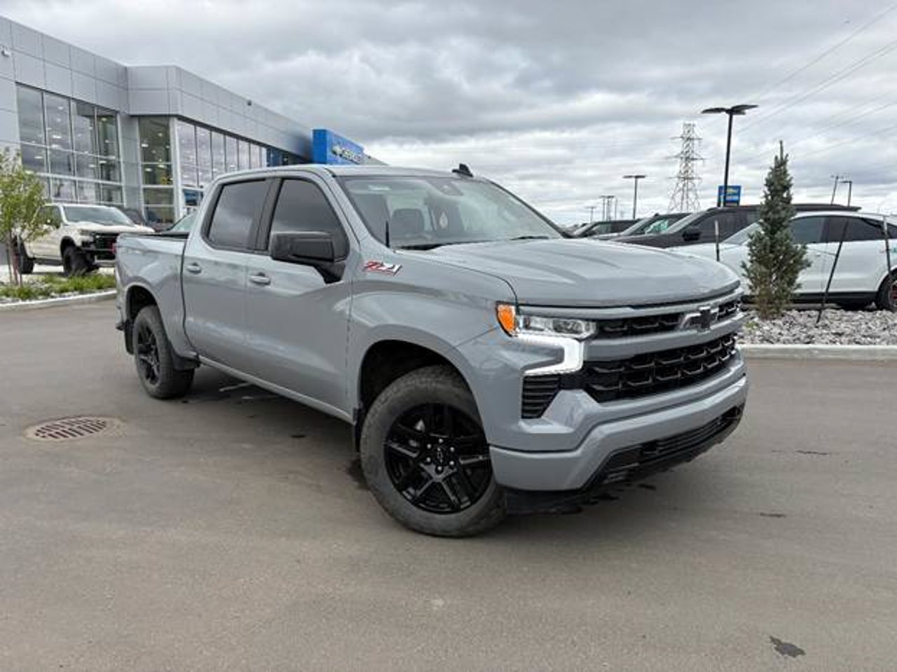 2025 Chevrolet Silverado 1500 4WD Crew Cab 147 RST Grey Sherwood Park - photo #1