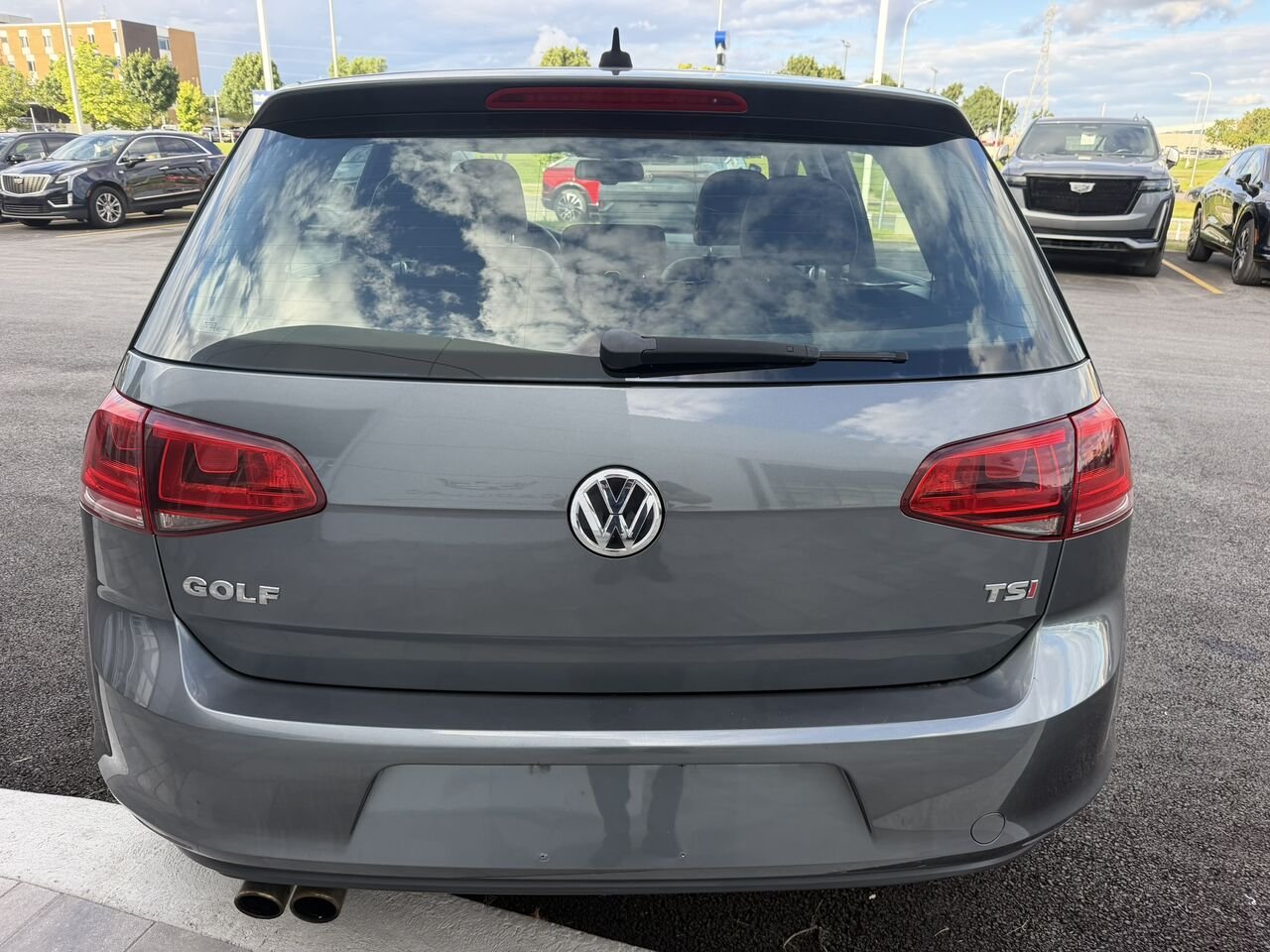 Volkswagen Golf 1.8 TSI Comfortline 2015 Gris Laval - photo #8