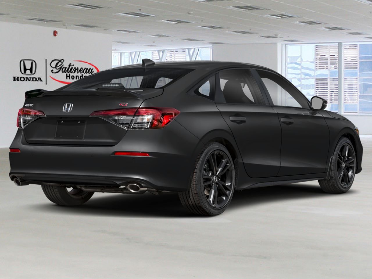 Honda Civic Si berline Manuelle 2026 Noir Gatineau - photo #2