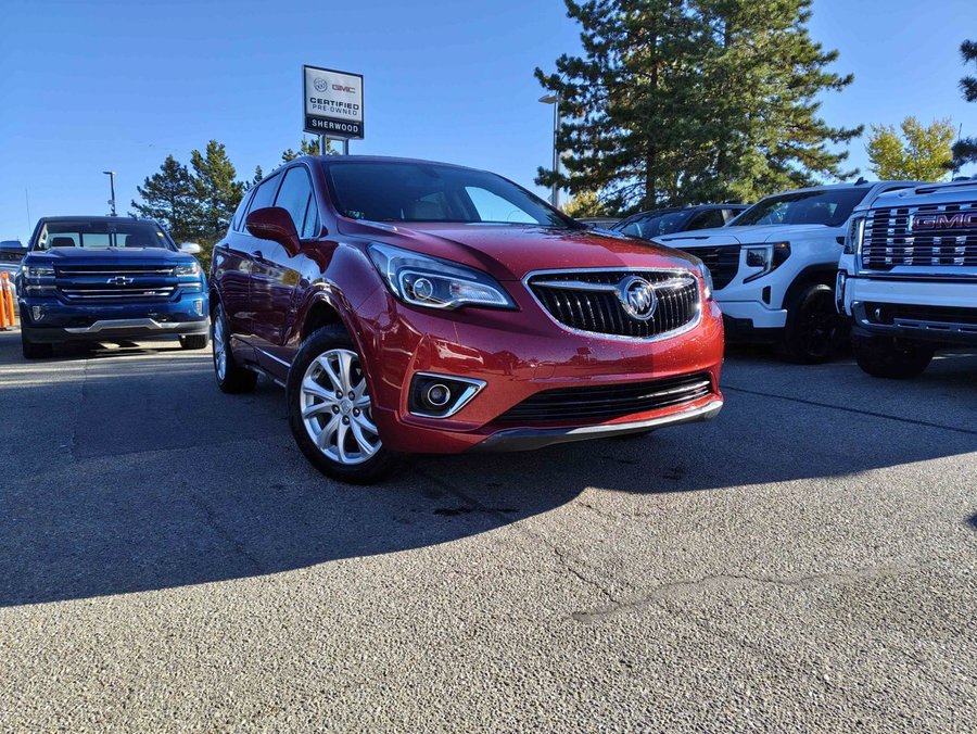 2019 Buick Envision Preferred 2.5L AWD | Heated Half Leather Seats Red