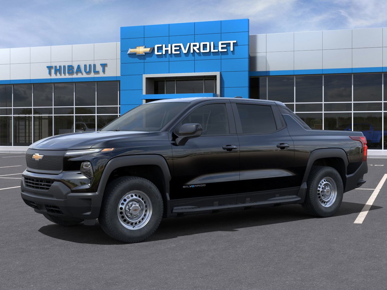 2025 Chevrolet Silverado EV WT à autonomie maximale Black Saint-Eustache - photo #1