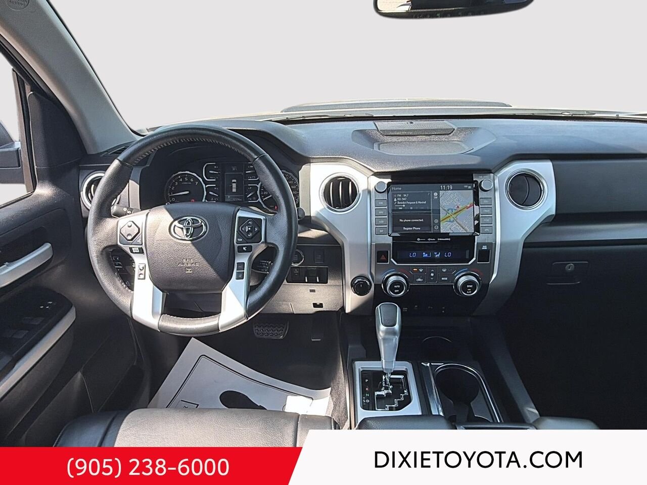 2021 Toyota Tundra TRD SPORT PREMIUM CREWMAX / CLEAN CARFAX / LEATHER SURFACE / CARPLAY AND ANDROID AUTO Magnetic Grey Metallic Mississauga - photo #19