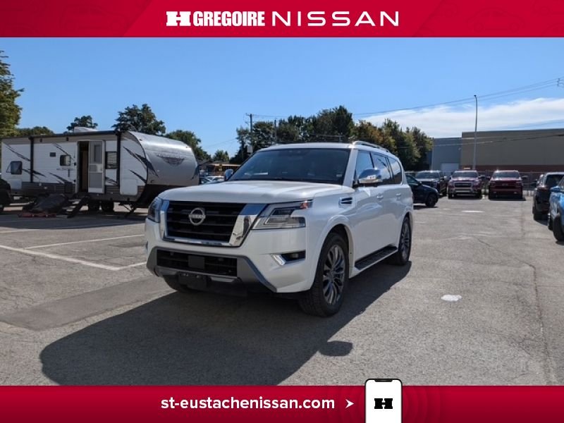2023 Nissan Armada White Laval - photo #5