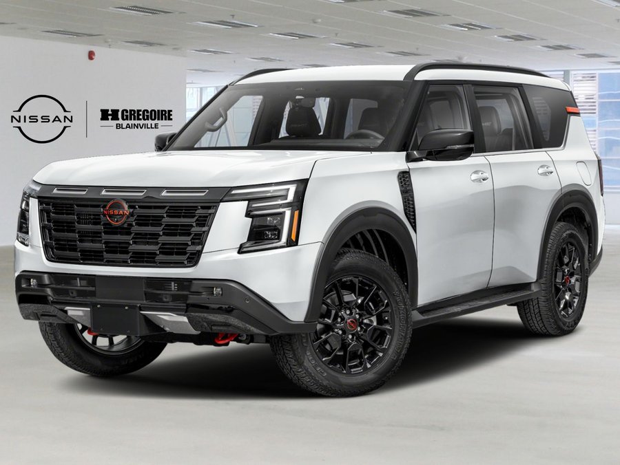 2027 Nissan Armada PRO-4X Aspen White TriCoat