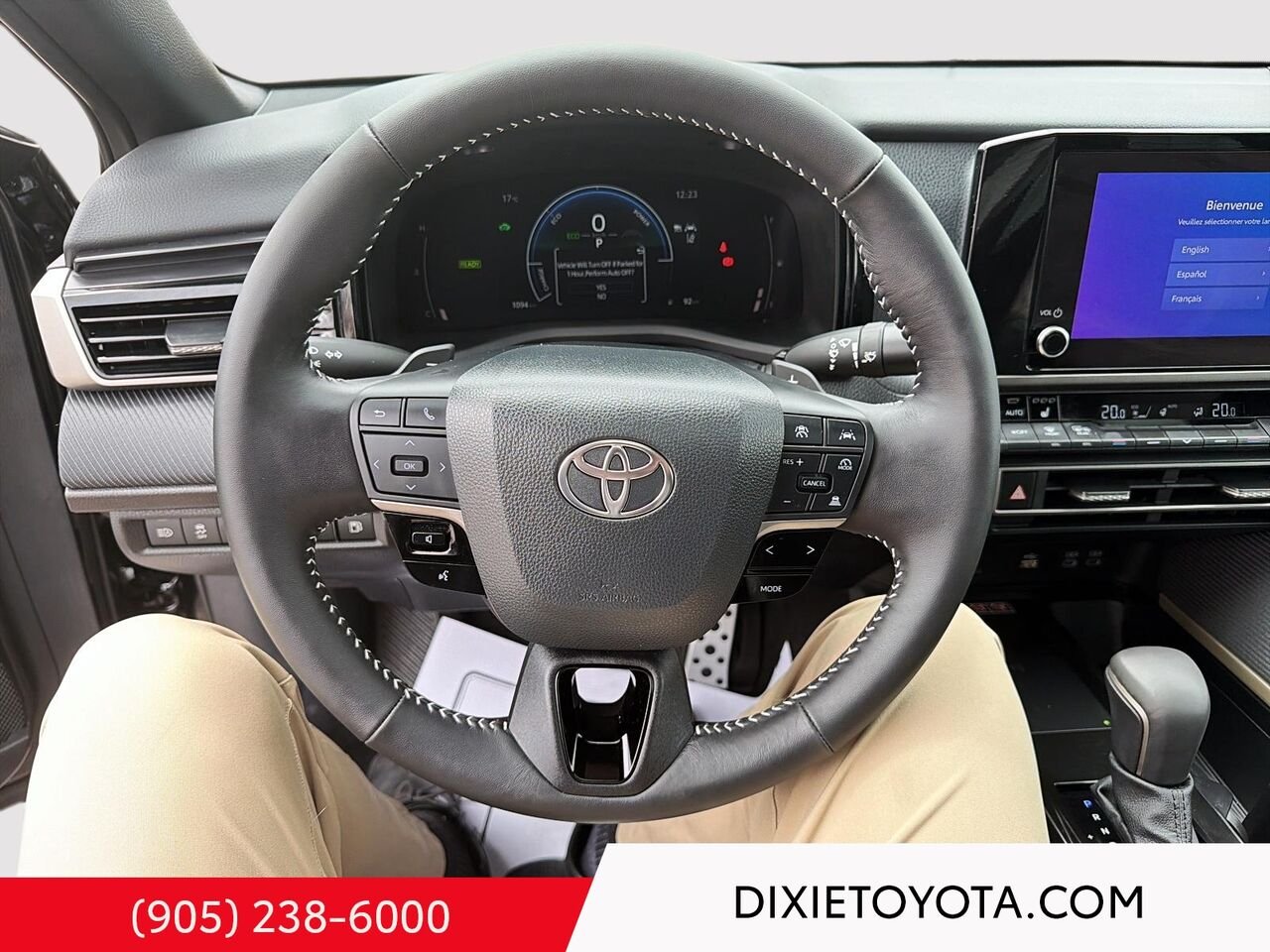 2026 Toyota Camry Power Sunroof, Leather Interior, Heated Seats, Alloy Wheels, Heated Steering Wheel, Bluetooth Midnight Black Metallic Mississauga - photo #46