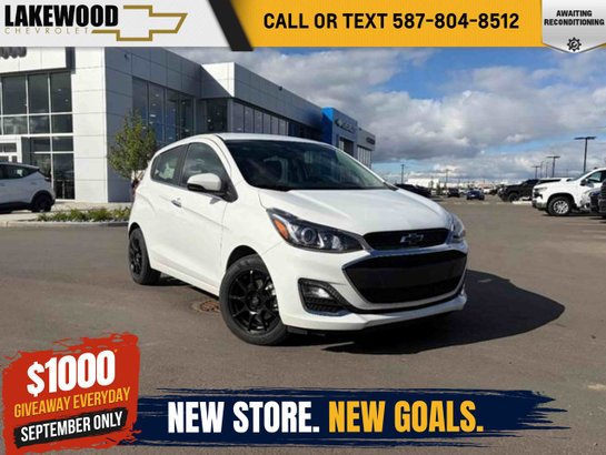 2022 Chevrolet Spark 2LT 1.4L | Power Sunroof White