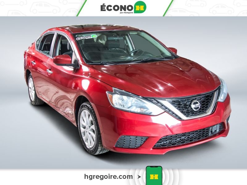 2019 Nissan Sentra SV AUTO TOIT GR ÉLEC A/C BLUETOOTH CAMÉRA MAGS Red