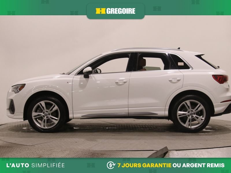 Audi Q3 823173 | Technik AWD AUTO A/C CUIR TOIT MAGS NAV CAM RECUL 2019 Blanc Laval - photo #4