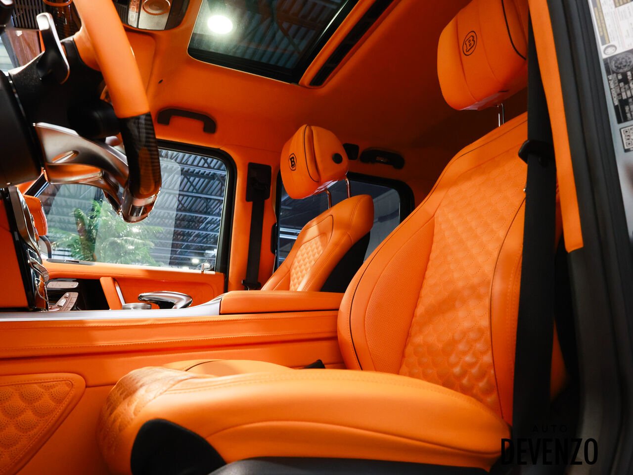 Mercedes-Benz G63 AMG 900 BRABUS & CUSTOM INTERIOR 2023 Argent Saint-Eustache - photo #19