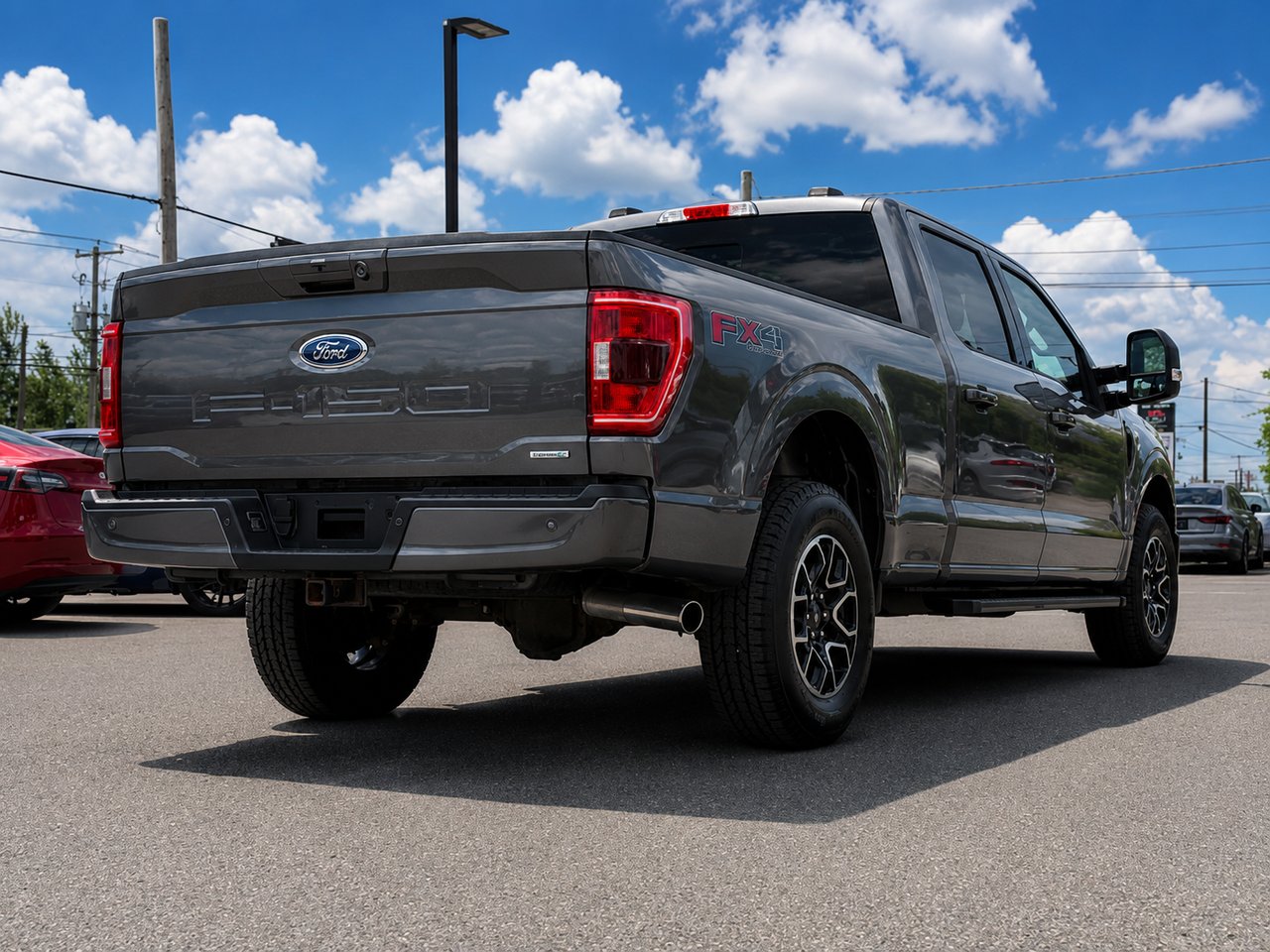 Ford F-150 XLT 302A FX4 2022 Gris Granby - photo #6