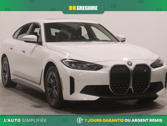 2024 BMW i4 eDrive35 AUTO A/C CUIR TOIT NAV MAGS CAM RECUL BLE White