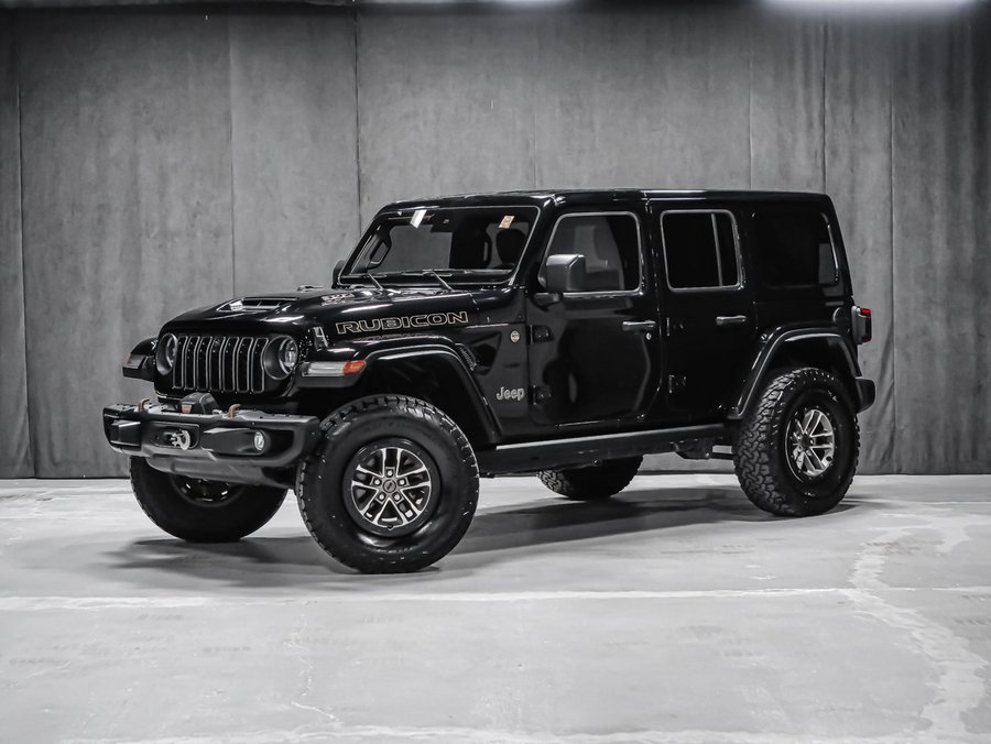 2024 Jeep Wrangler RUBICON 392 TREUIL WARN Black