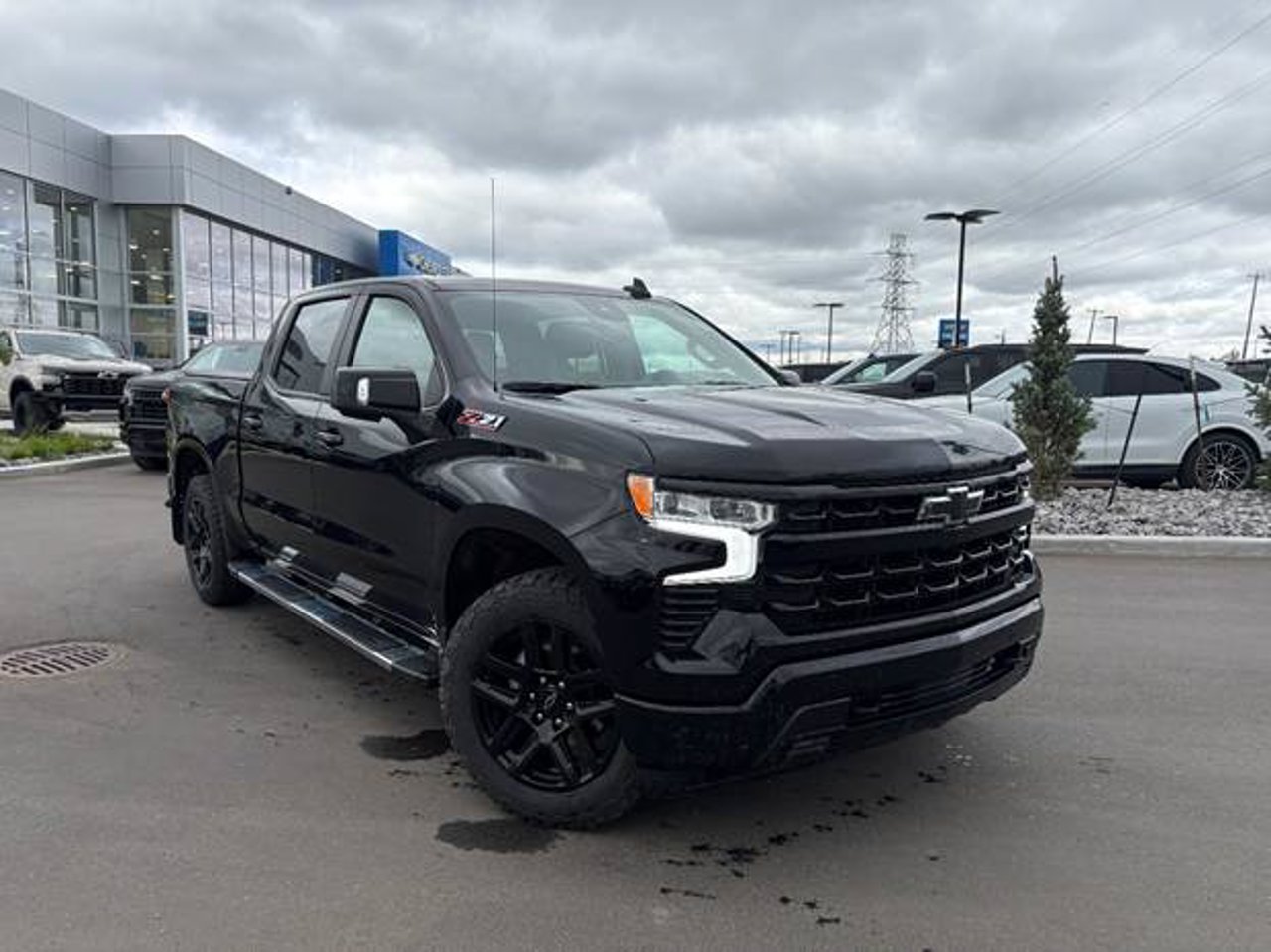 2024 Chevrolet Silverado 1500 4WD Crew Cab 147 RST Black Sherwood Park - photo #1