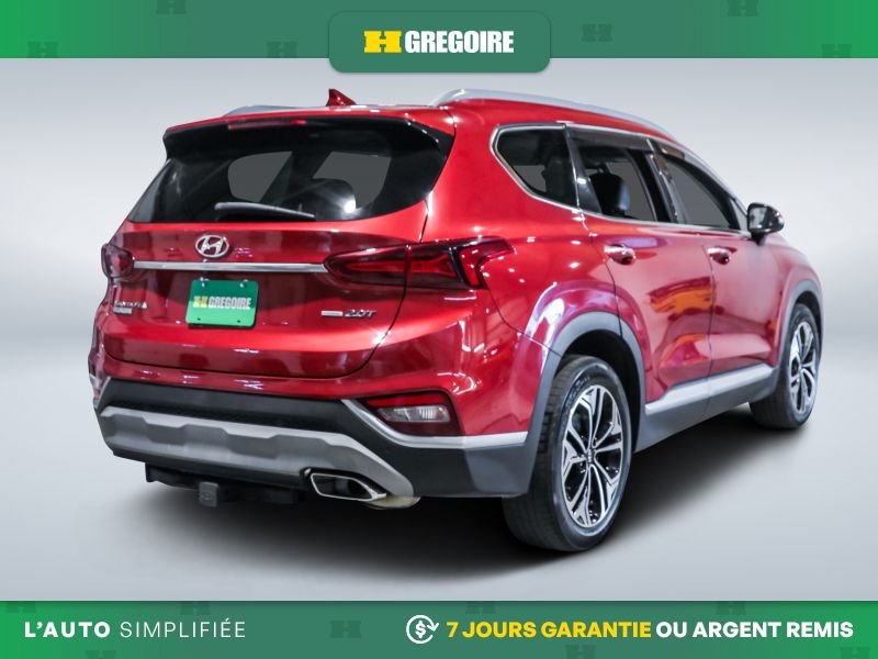 2019 Hyundai Santa Fe Red Blainville - photo #8