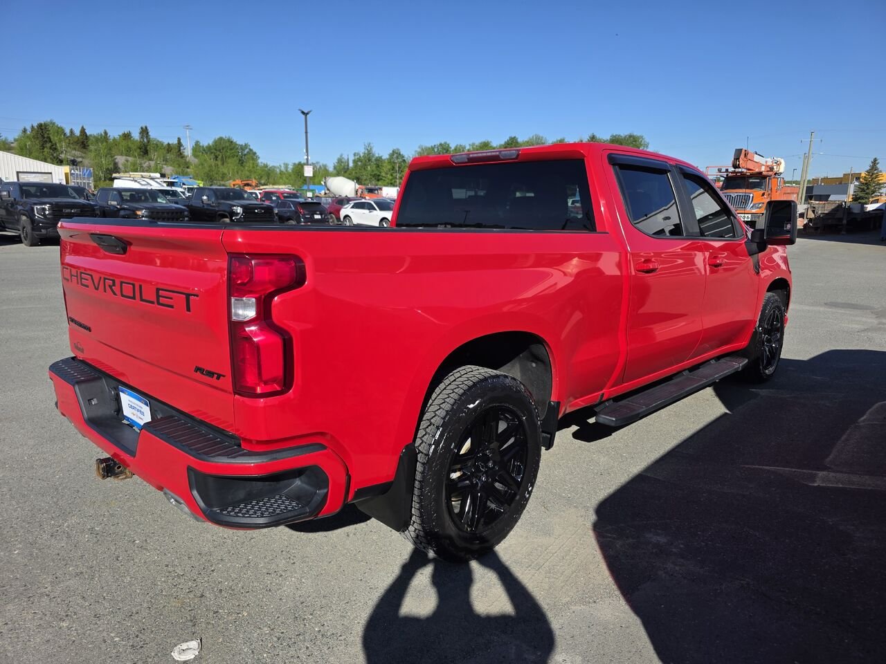 Chevrolet Silverado 1500 RST 2021 Rouge Rouyn-Noranda - photo #4