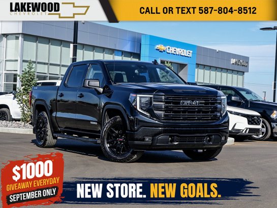 2023 GMC Sierra 1500 Elevation 2.7T | Keyless Entry Black