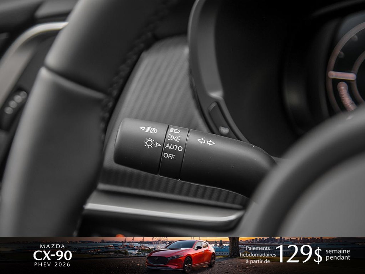 Mazda CX-90 hybride rechargeable JM3KKCHA5T1408937 2026 Gris mécanique métallisé Mirabel - photo #14