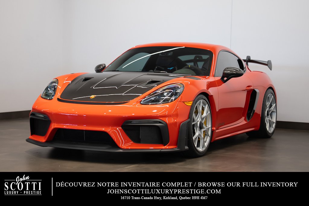 Porsche 718 Cayman GT4 RS // Weissach Package 2025 Orange Kirkland - photo #0