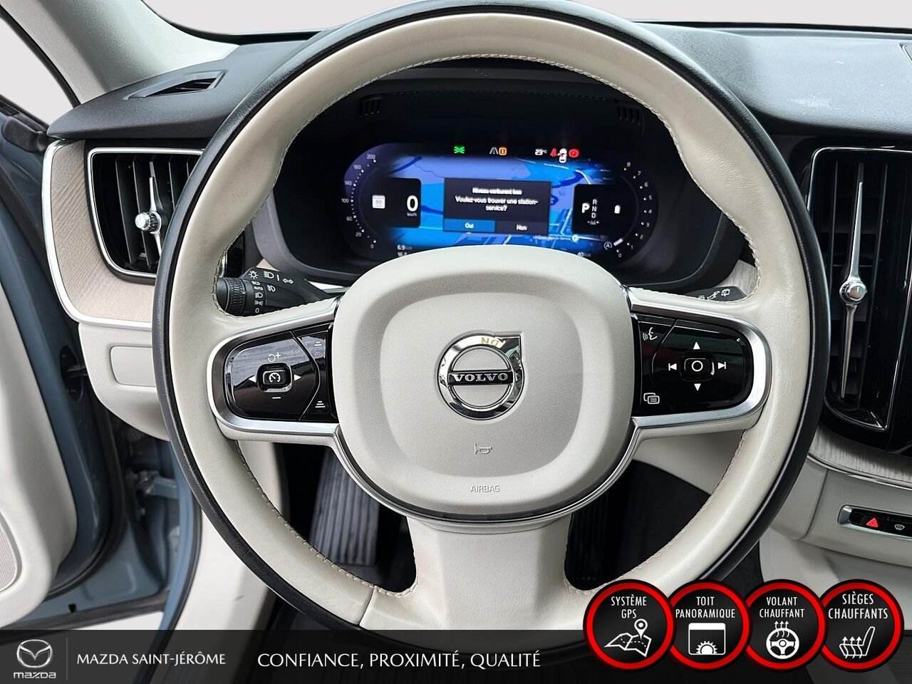 2024 Volvo XC60 B5 PLUS DARK THEME | AWD | CAMÉRA 360 | TOIT PANO | Grey Saint-Jérôme - photo #12