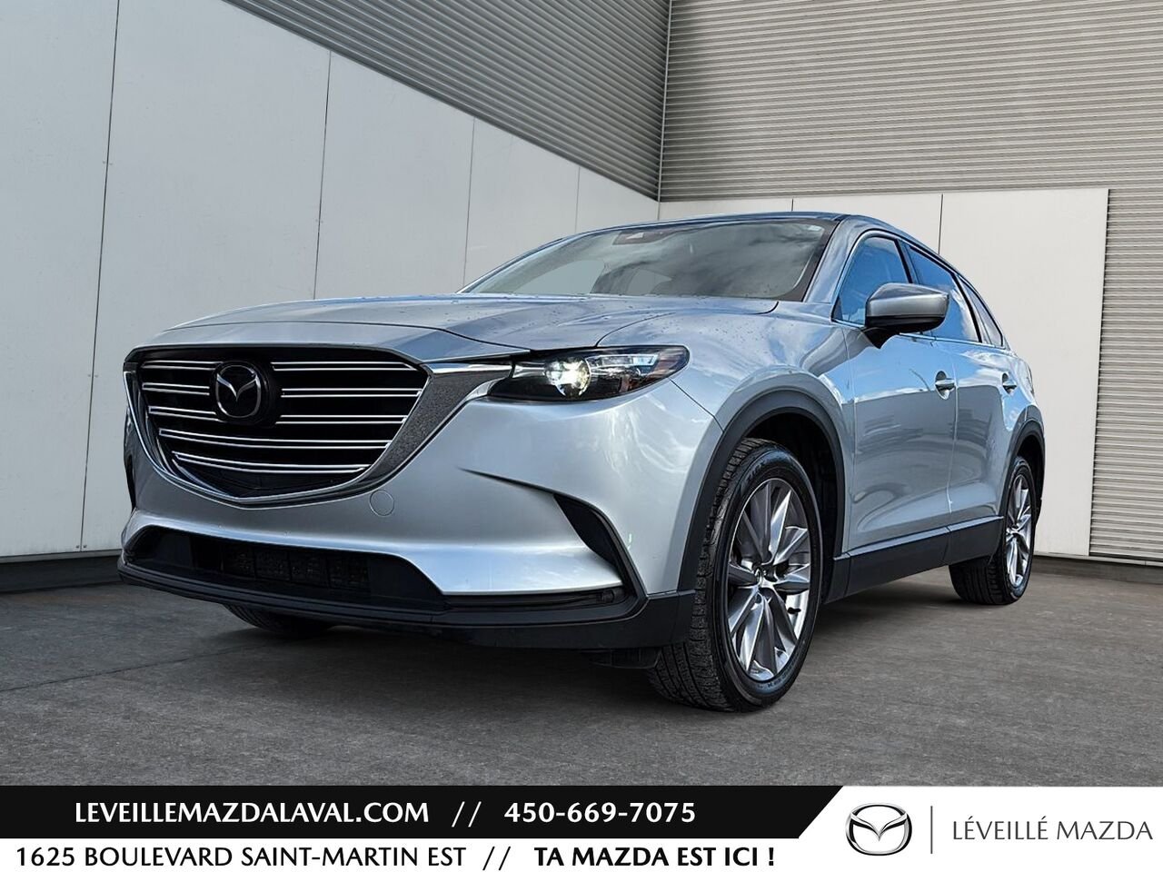2023 Mazda CX-9 GS luxe TI Silver Laval - photo #0