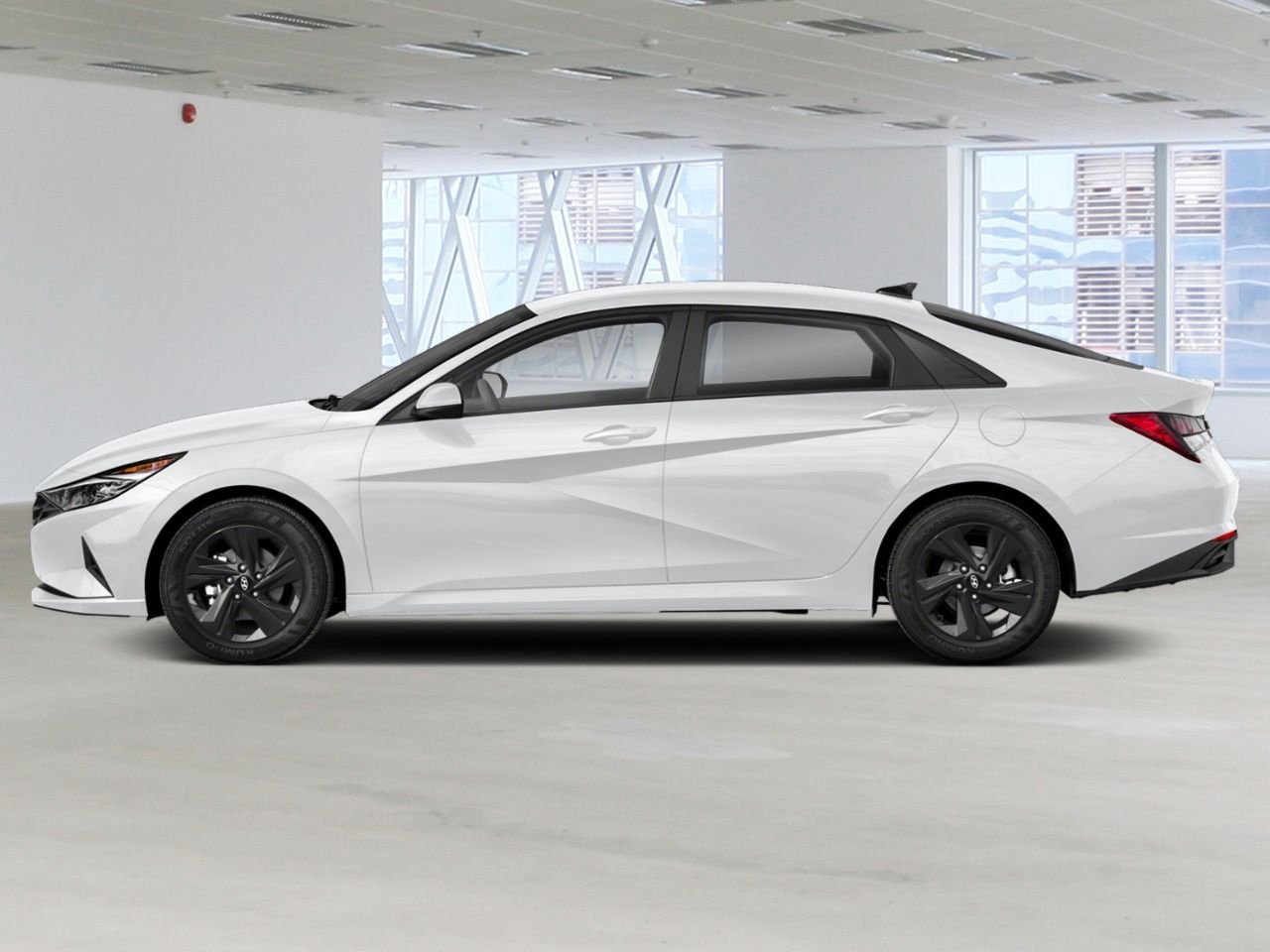 2023 Hyundai Elantra Preferred IVT avec ensemble technologie White Gatineau - photo #2