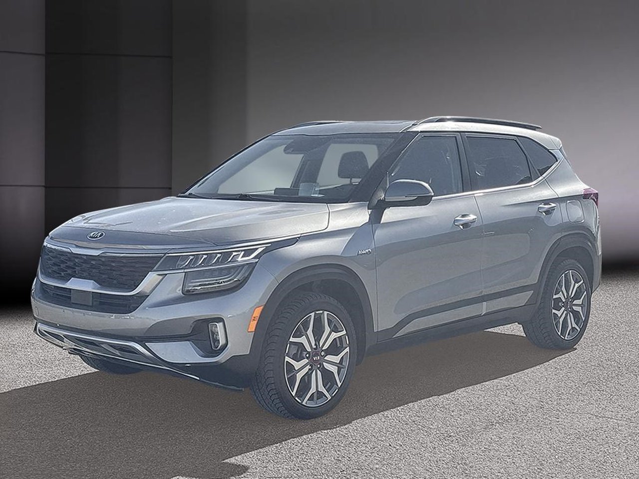 Kia Seltos KNDETCA27M7113522 2021 Gris Mirabel - photo #0