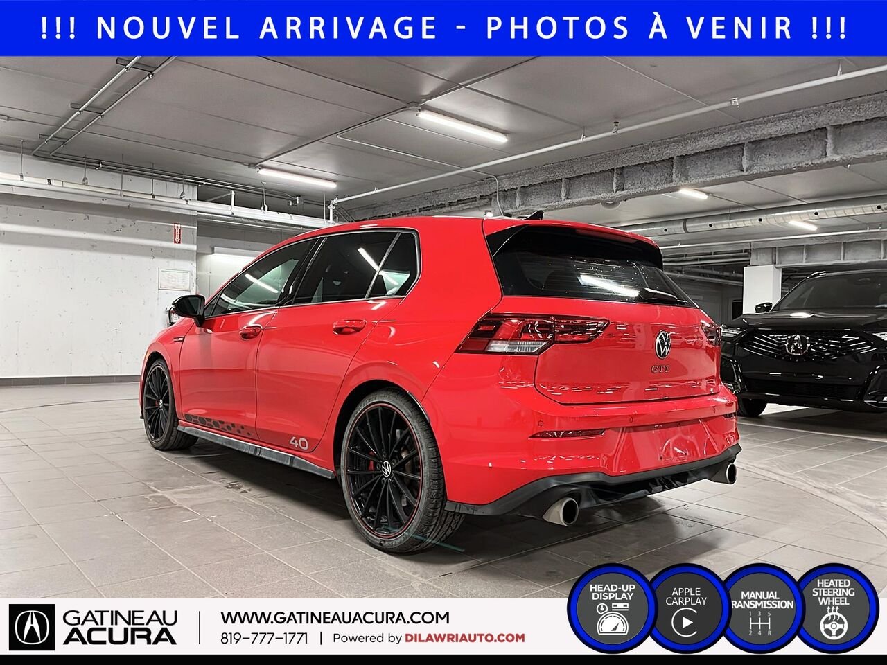 Volkswagen Golf GTI 40e anniversaire 2023 Rouge Ottawa & Gatineau - photo #6