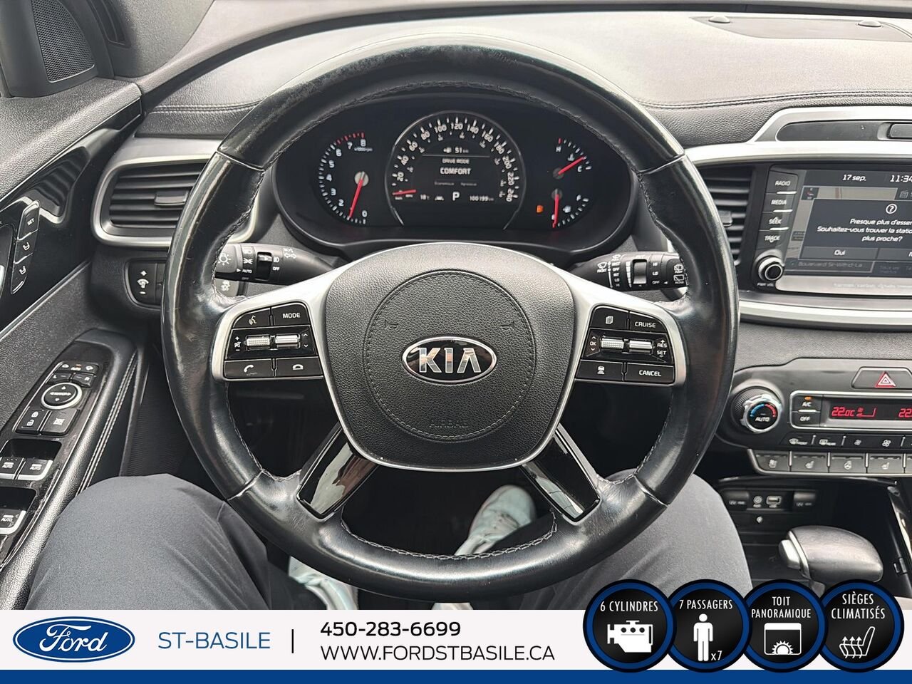 Kia Sorento 2020 Blanc Saint-Basile-le-Grand - photo #22